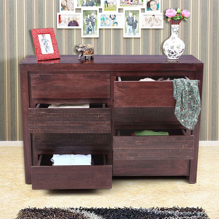 August Chest of Drawers Walnut